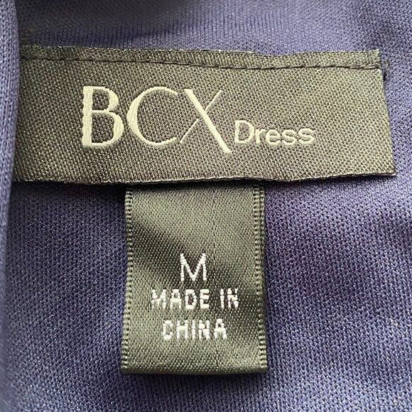 BCX Red White Blue Asymmetrical Hem Stripe Dress - Picture 14 of 16